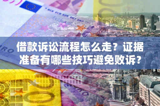 济南借款诉讼流程怎么走？证据准备有哪些技巧避免败诉？
