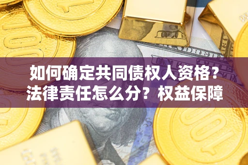 济南如何确定共同债权人资格？法律责任怎么分？权益保障技巧揭秘！