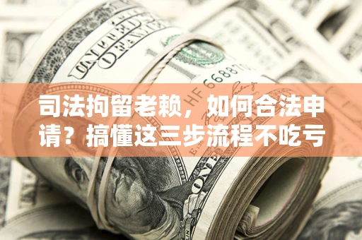 济南司法拘留老赖，如何合法申请？搞懂这三步流程不吃亏！