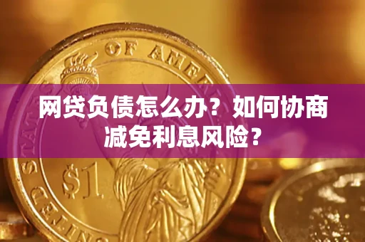 济南网贷负债怎么办？如何协商减免利息风险？
