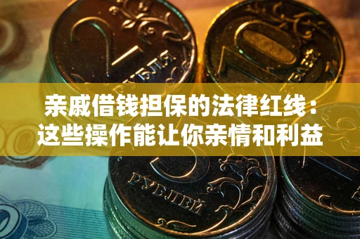 济南亲戚借钱担保的法律红线：这些操作能让你亲情和利益两不误
