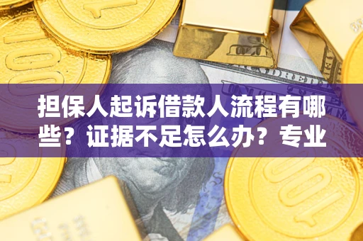 济南担保人起诉借款人流程有哪些？证据不足怎么办？专业律师解答