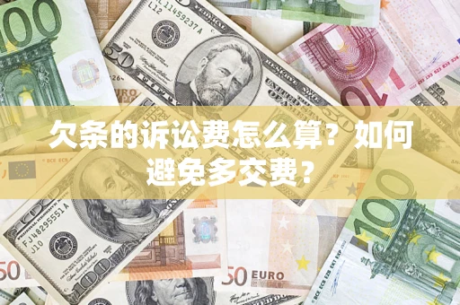 济南欠条的诉讼费怎么算？如何避免多交费？