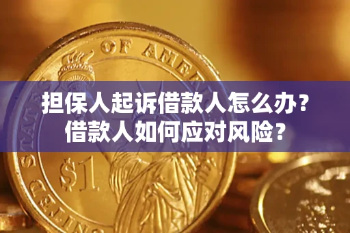 济南担保人起诉借款人怎么办？借款人如何应对风险？