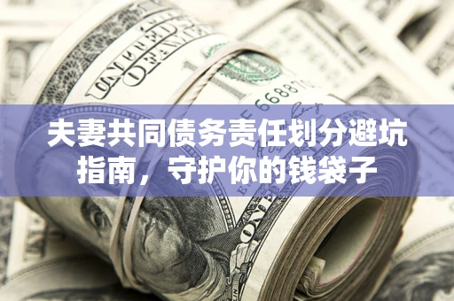 济南夫妻共同债务责任划分避坑指南，守护你的钱袋子