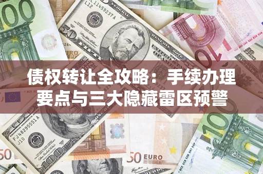 济南债权转让全攻略：手续办理要点与三大隐藏雷区预警