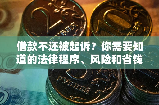 济南借款不还被起诉？你需要知道的法律程序、风险和省钱技巧